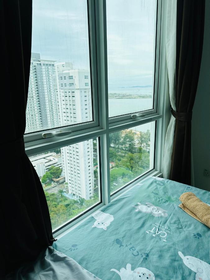 Cozy Seaview Penang Homestay @ Gurney Pulau Pinang จอร์จทาวน์ ภายนอก รูปภาพ